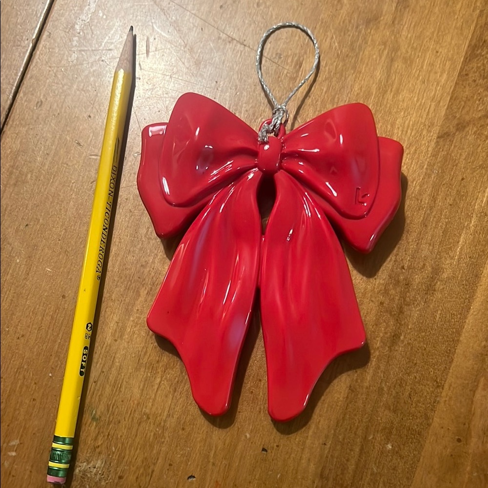 Red Bow Ornament